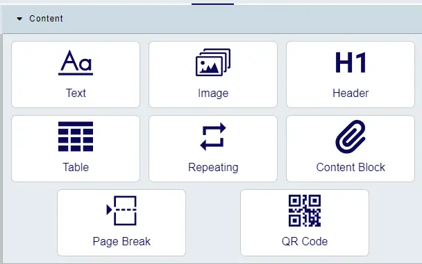 TemplateTo components with QR Code